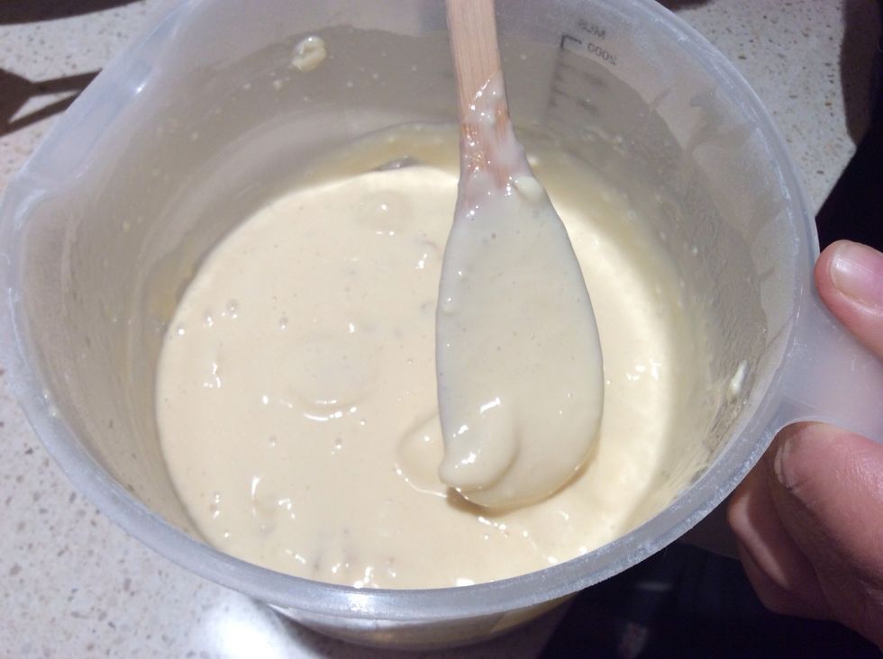 Then mix it all together.