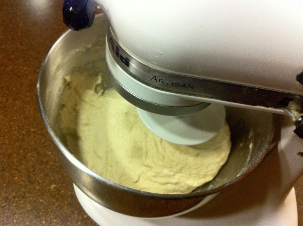 Then mix on high for 2-3 minutes