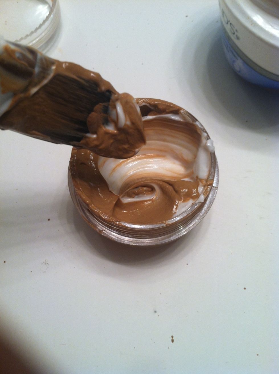 Then mix your foundation&moisturizer really really good:) i prefer more of a sheer coverage cause i wear it everyday but when i go out i just wear regular foundation