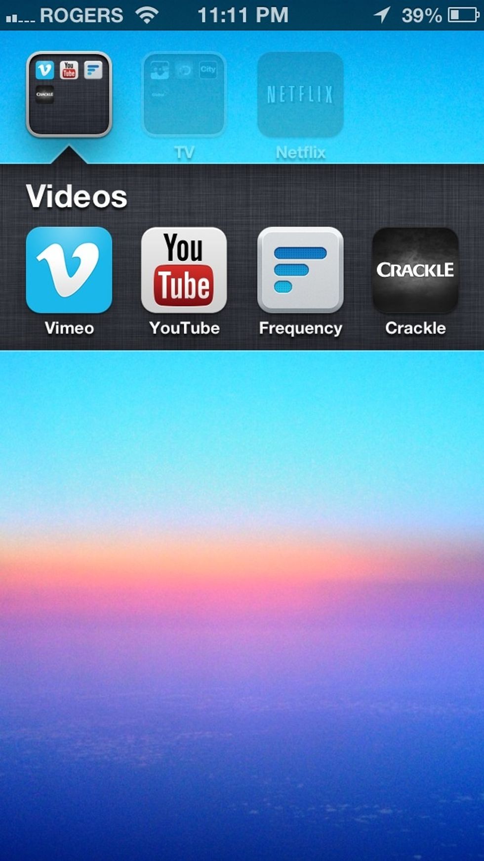 Then of course, there's YouTube and Vimeo for great free videos, there's also frequency which pulls web videos from multiple sources. (There's crackle.) Check entertainment in AppStore for more.