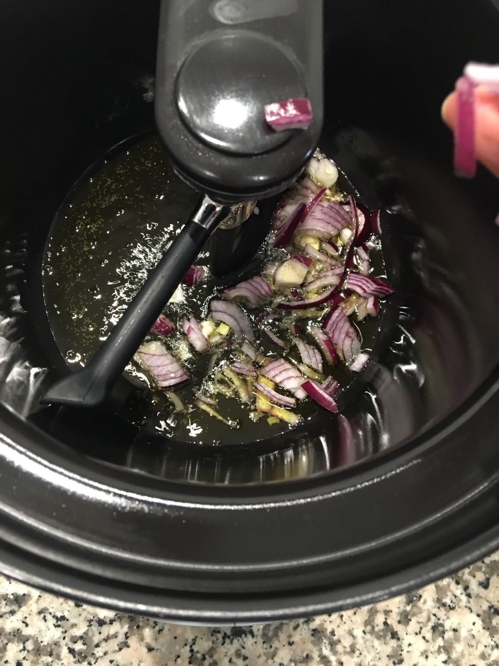 Then onions