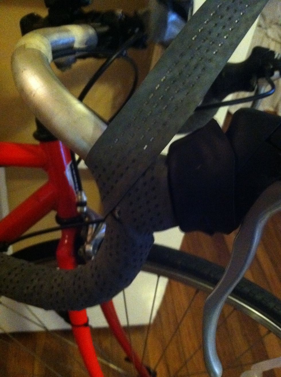 Then over the top from the outside.