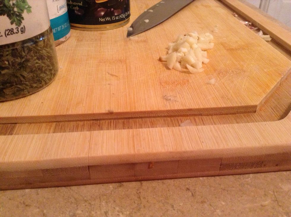 Then pass over again and chop it up