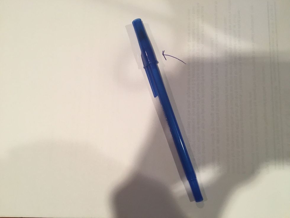 then pick where you want the duct tape flower to be on your pin