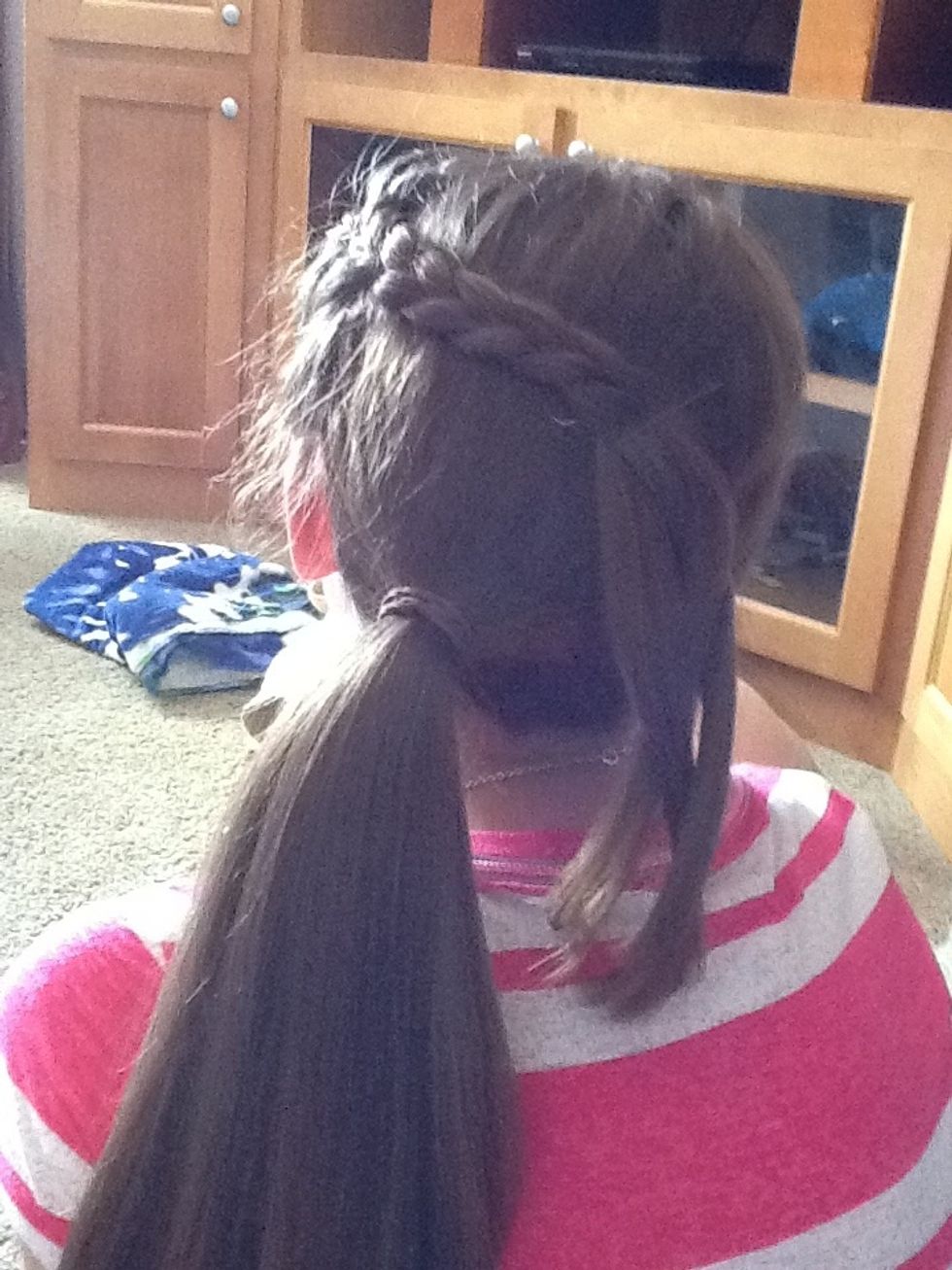 Then pin braid
