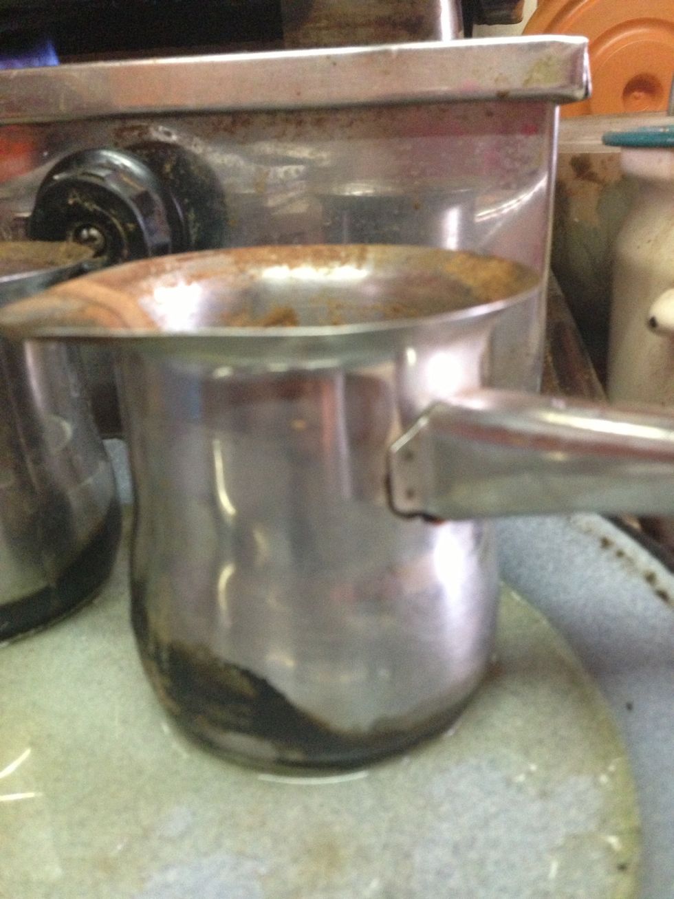 Then pour that water to your pot