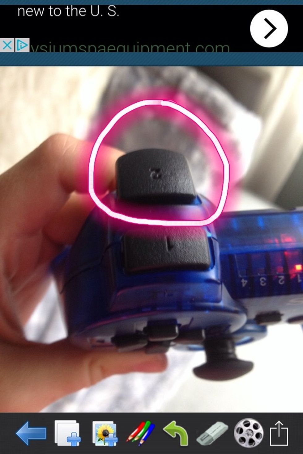 Then press this button