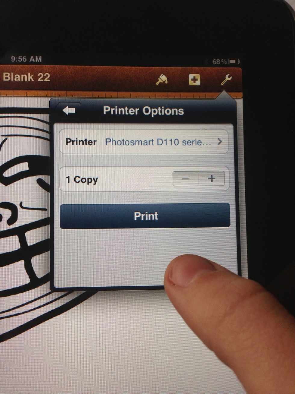Then print it.