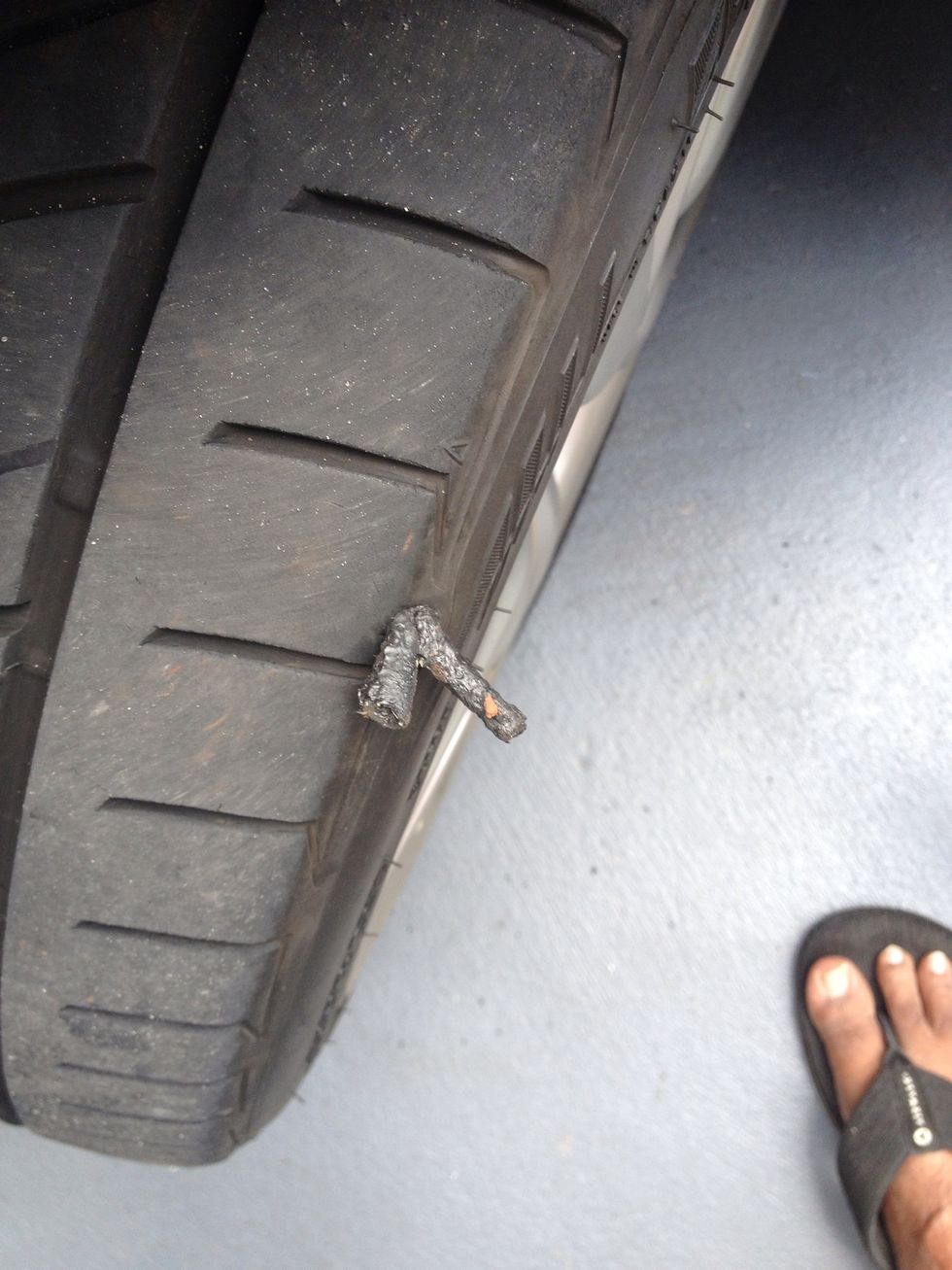 Then pull the tool out and the plug will stay