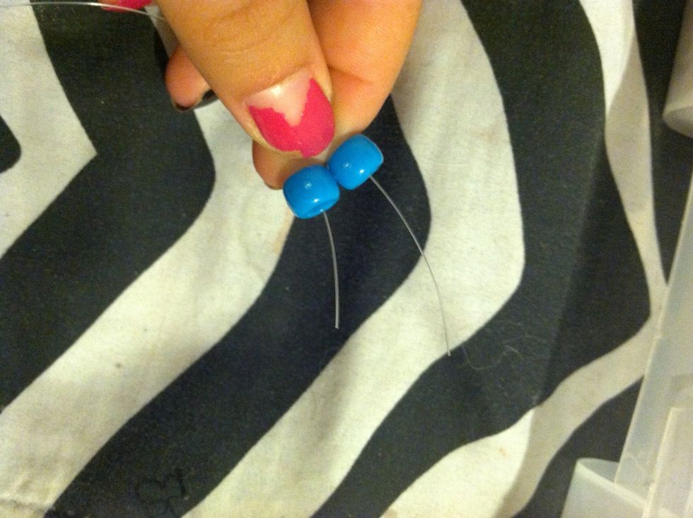 Then Pull Them Apart And Add Two More On Each Side .