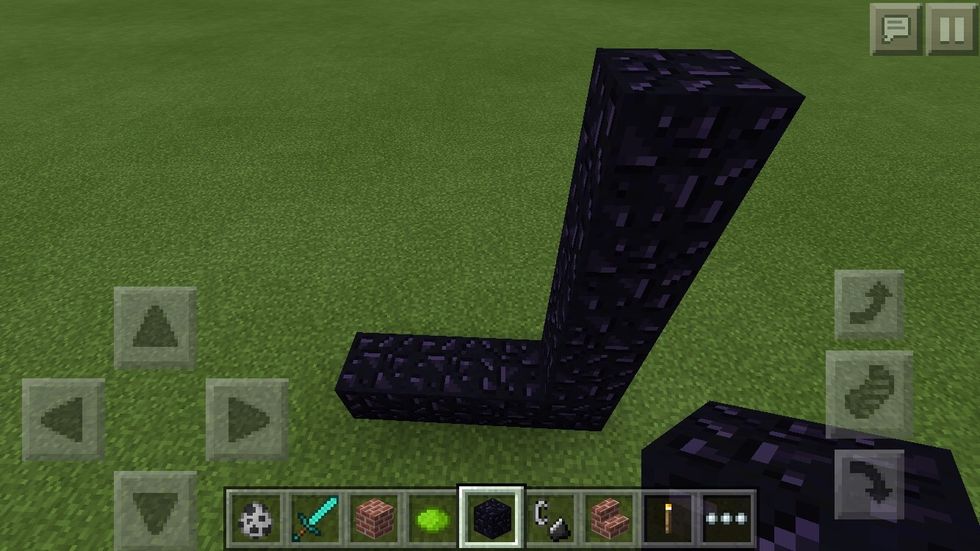 How to make a nether portal on minecraft pe B+C Guides