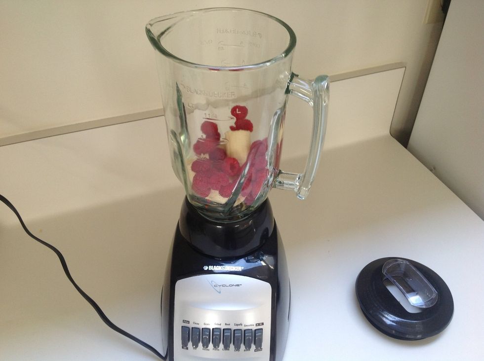 Then put in a few raspberries!!! :) :)