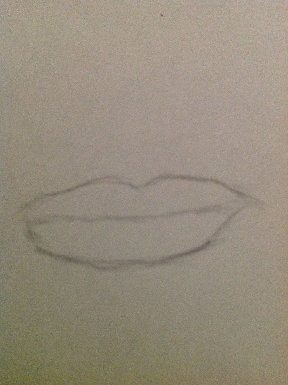 Then put in a line. I find it easier to try not to connect everything at once.