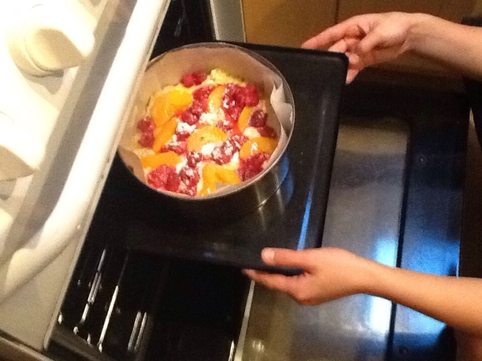 Then put in oven for an hour