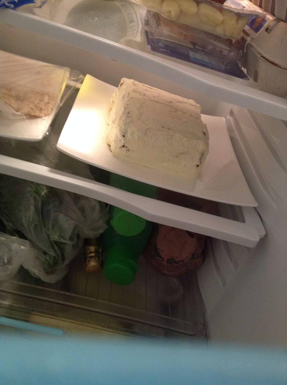 Then put in the fridge to set for about 2 to 3 hours