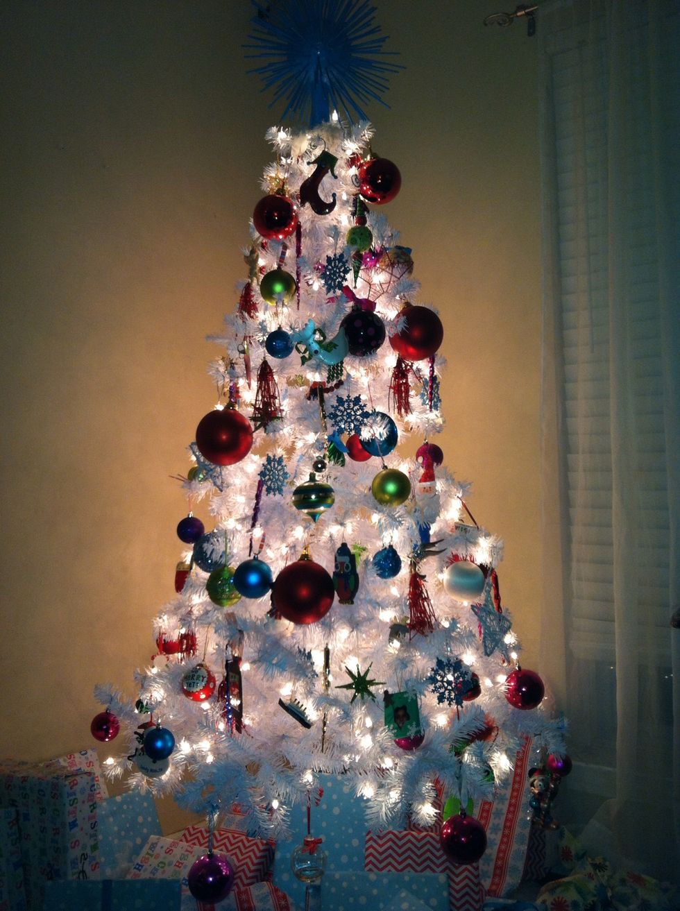 Then put it on your tree so your husband, kids, or both can make fun of it!!!