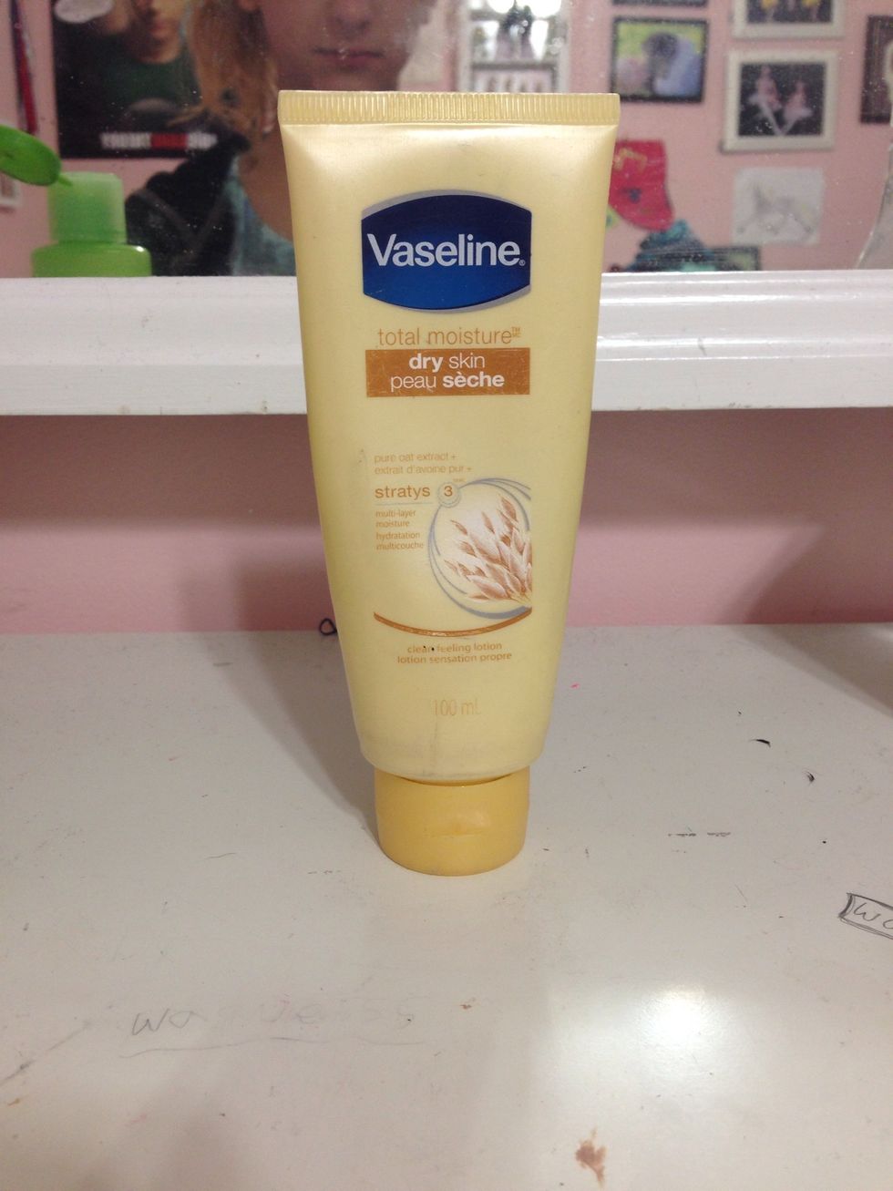 then put on some moisturizer