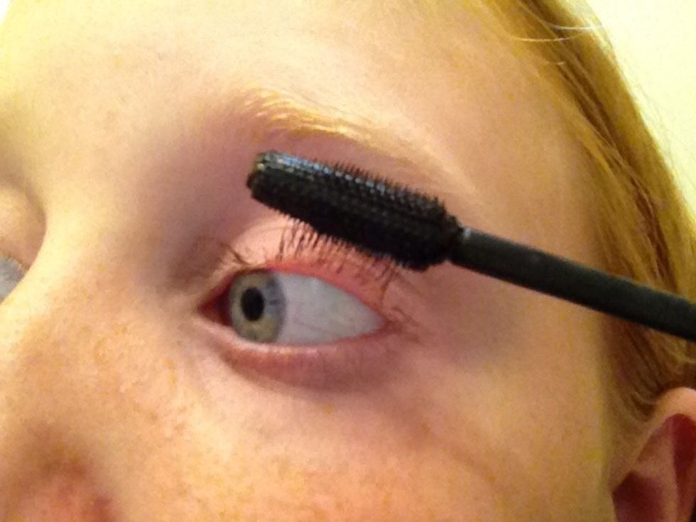 Then put on the mascara!