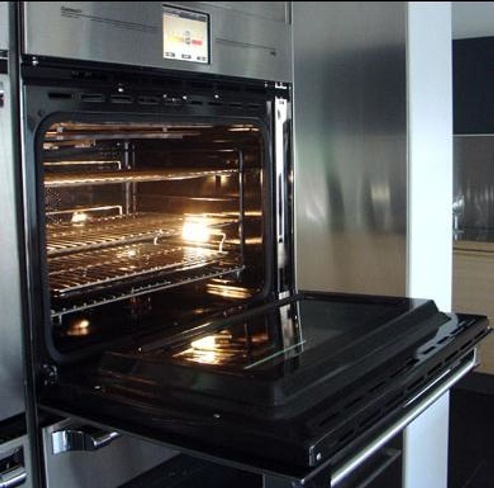 Then, put the crayons into the oven for around 12 minutes or until they look melted.