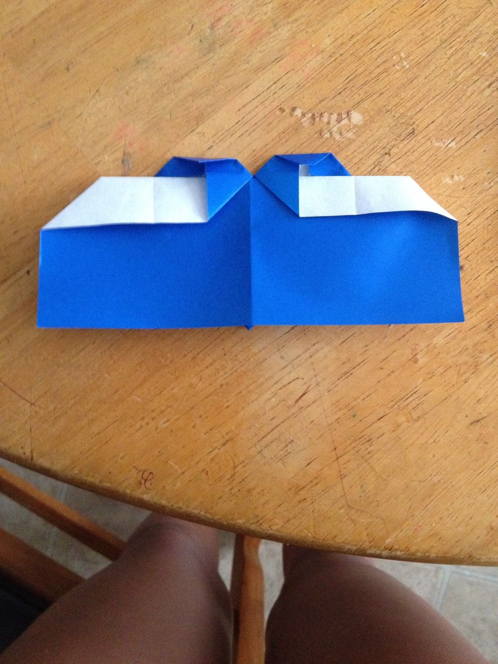 Then, put the top to the bottom of the section.