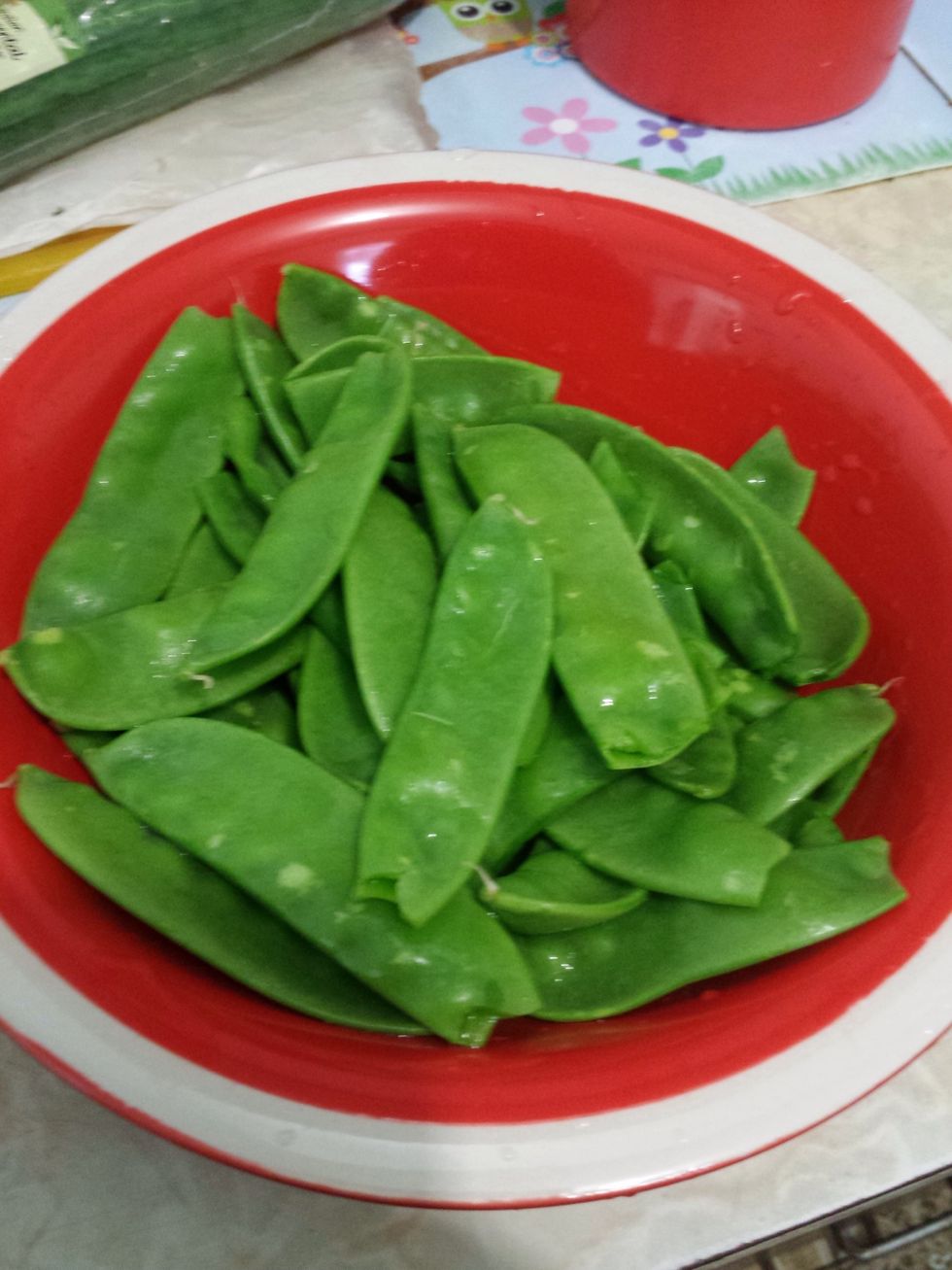 Then put them in the bowl.