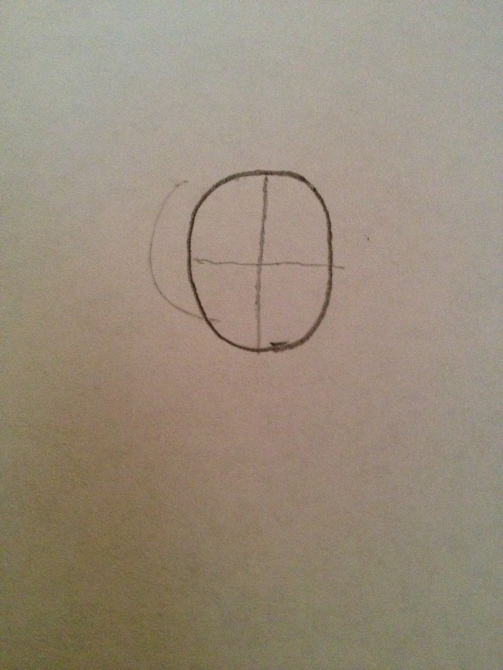 Then put two light lines in the middle