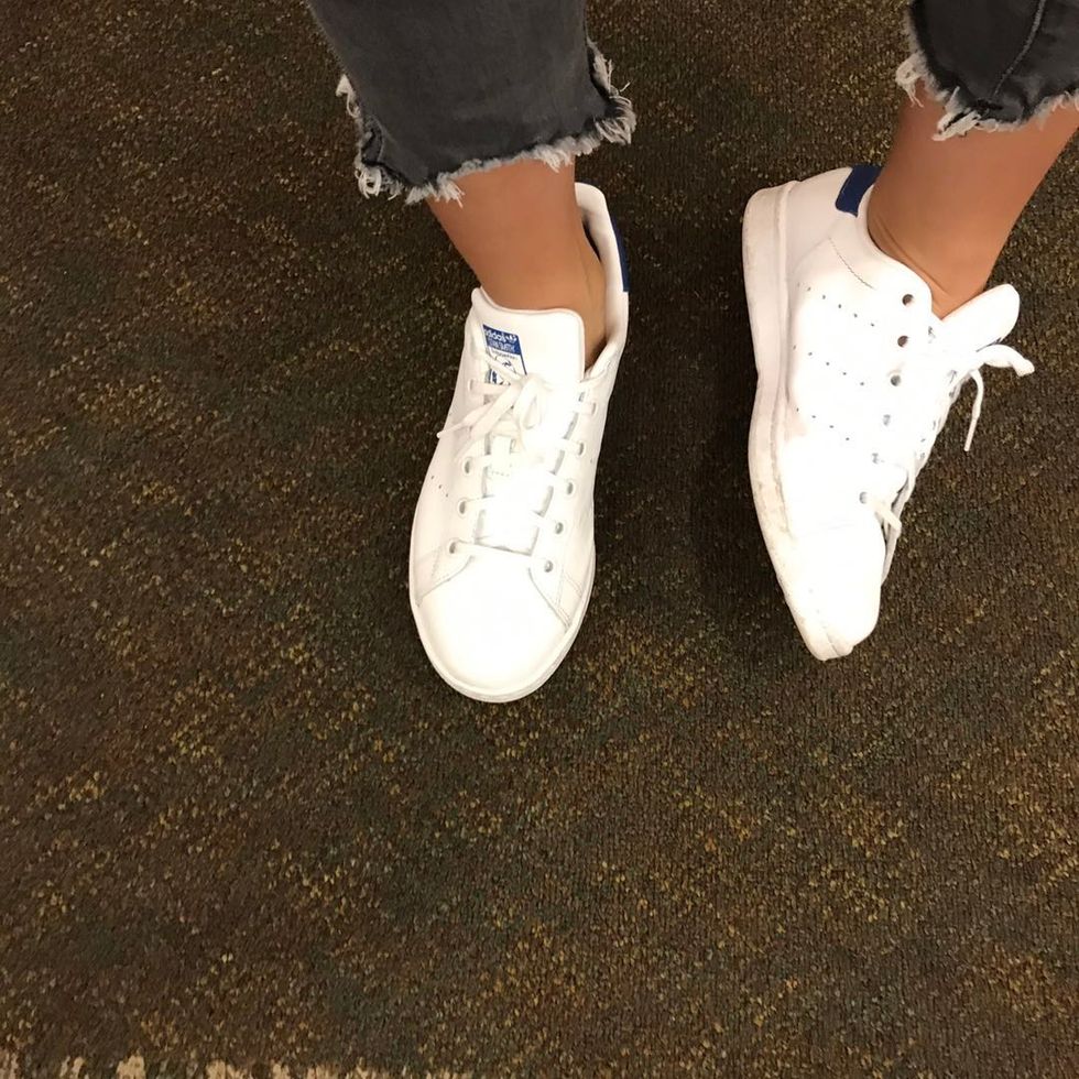 Then relax your ankle.