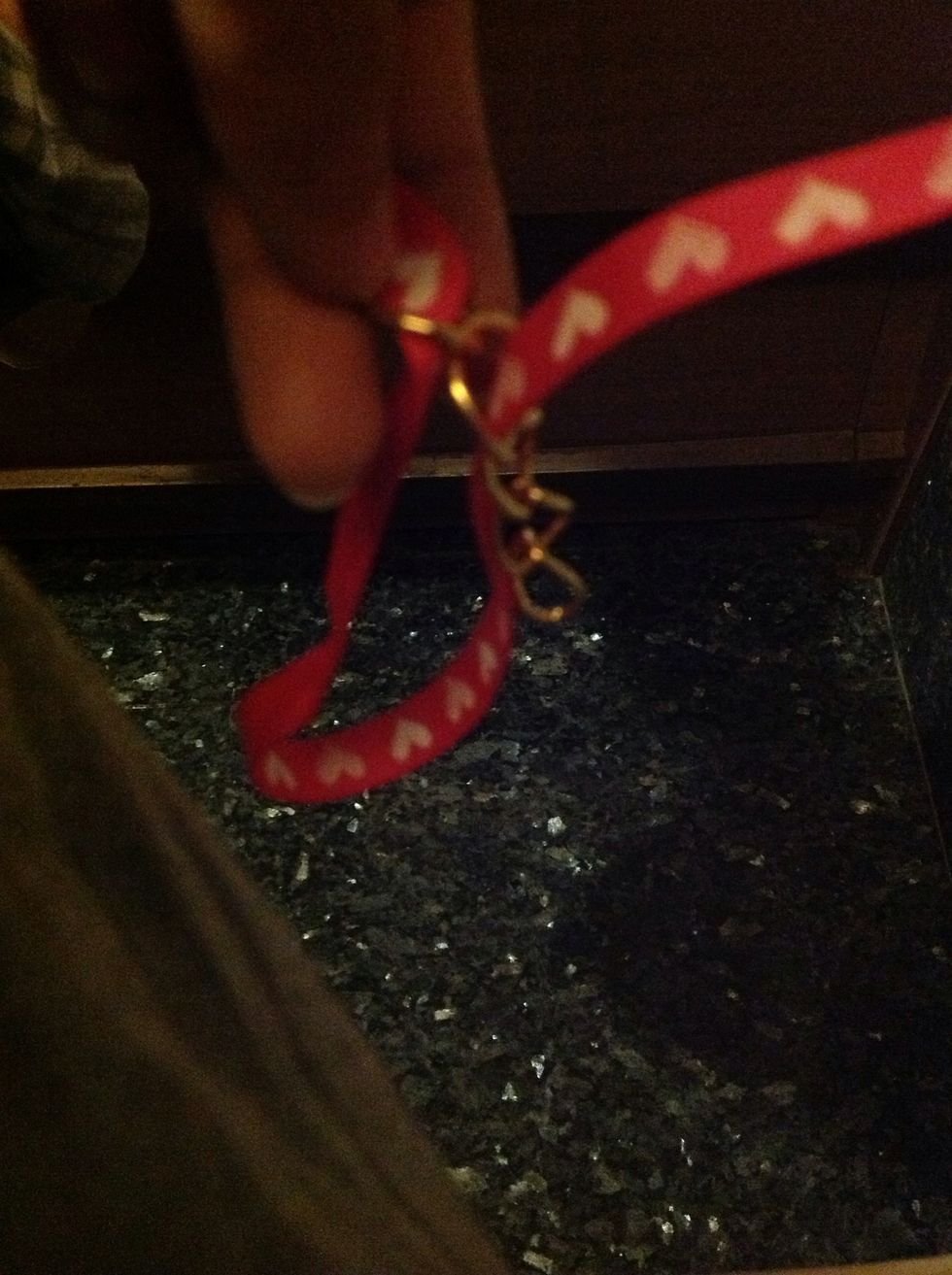 Then remove it from below the next link