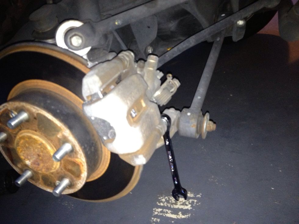 Then replace the top and bottom 12mm bolts and your wheel and you're done. Using air tools, this took me 15 min for both sides, start to finish.