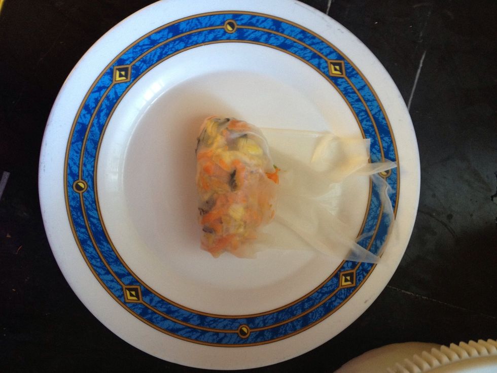 Then roll everything