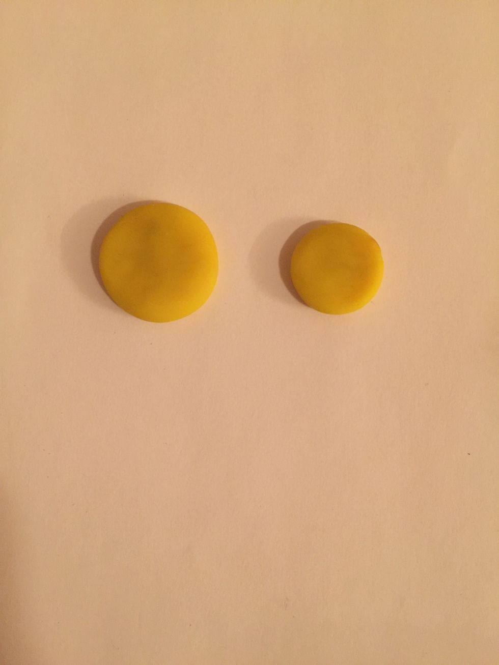 Then roll then into circles, and can be any size. Let them dry,takes about 2 days to harden