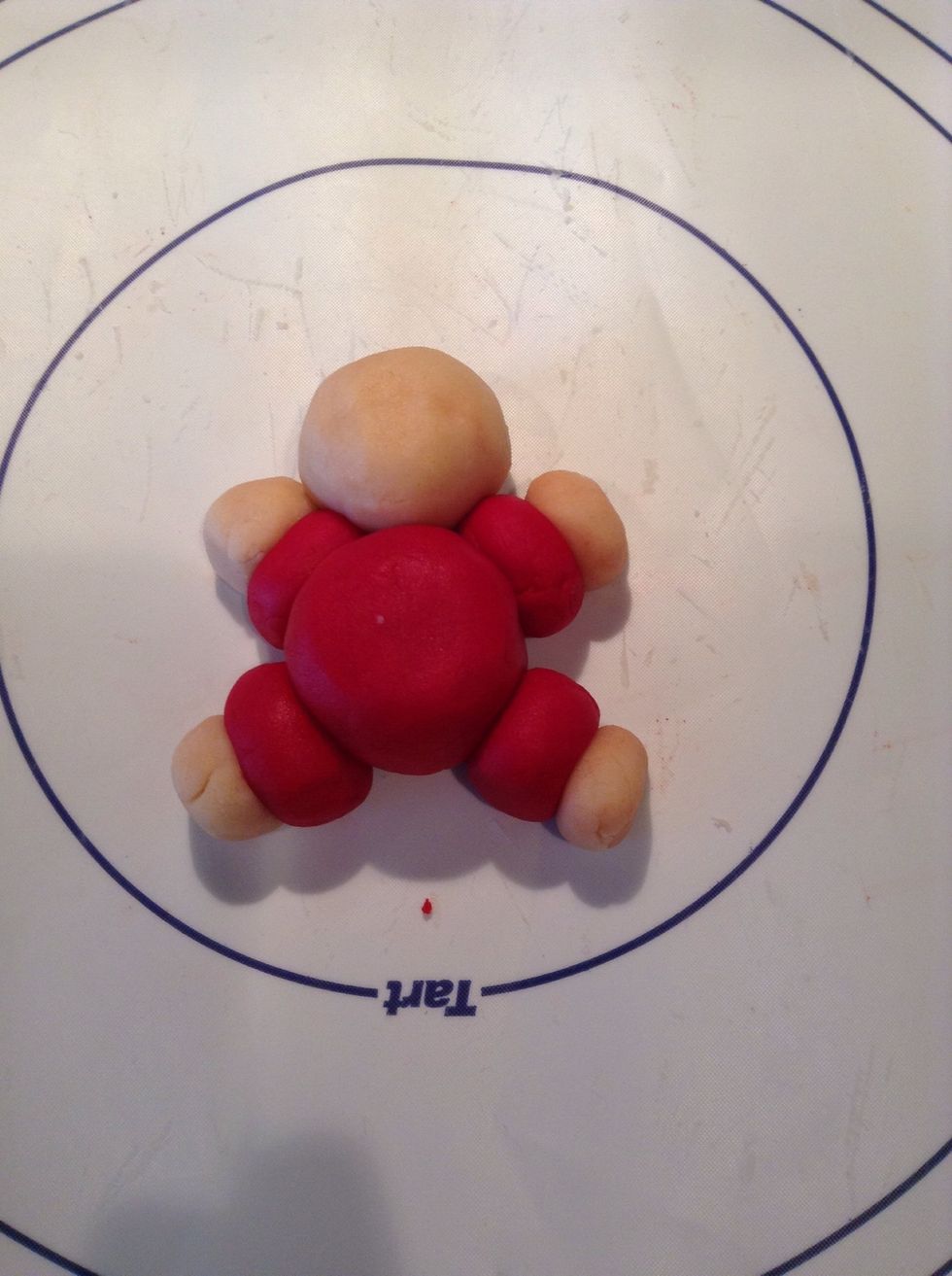 Then roll your little Santa!!\ud83c\udf85\ud83c\udf85