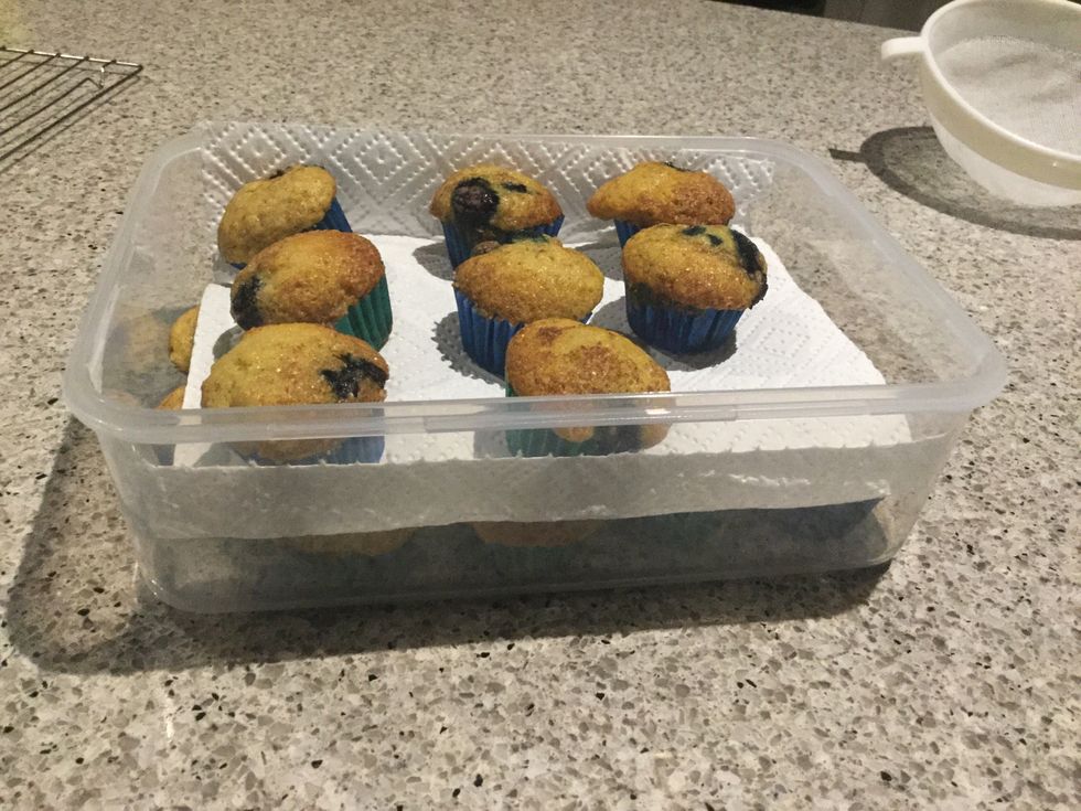 Then sit back and enjoy your fresh homemade muffins!!!\ud83d\udc4c