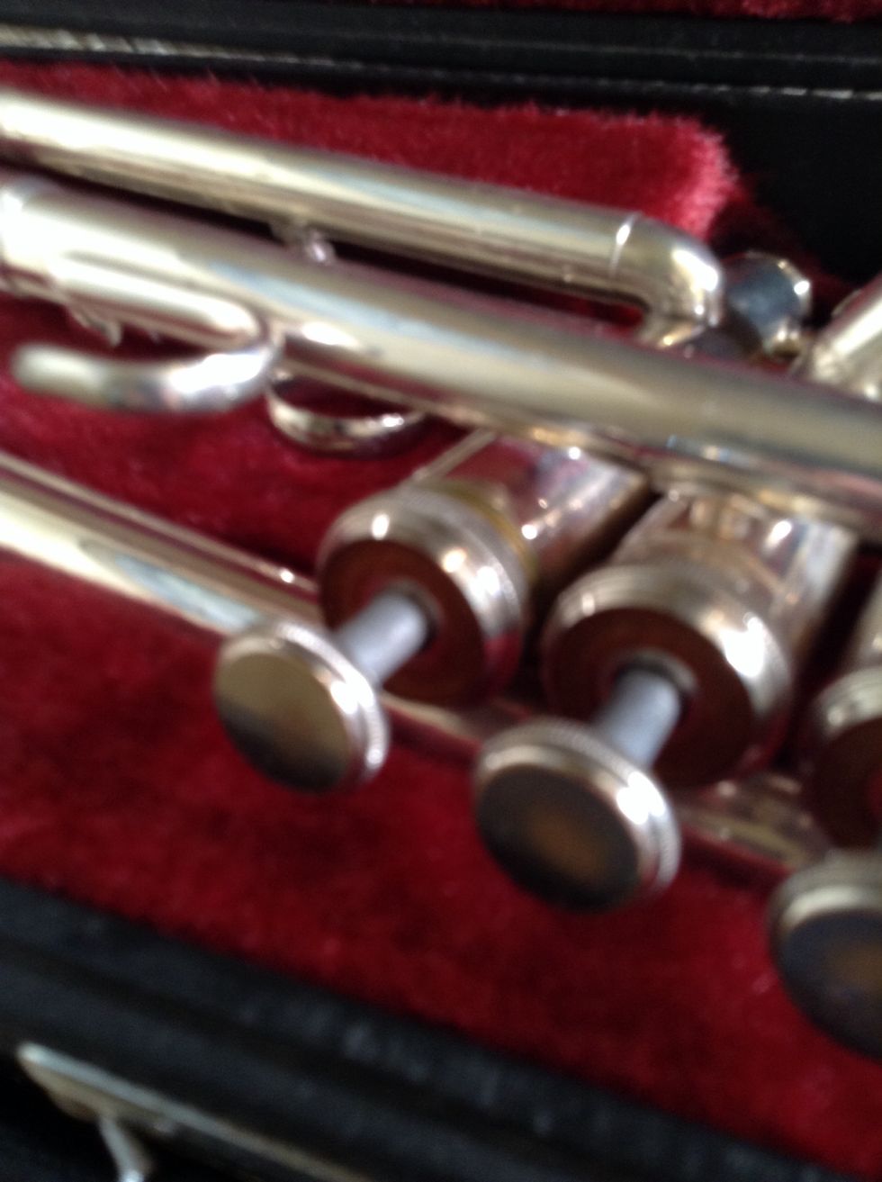 Then slot it in with the number facing the mouth piece slot