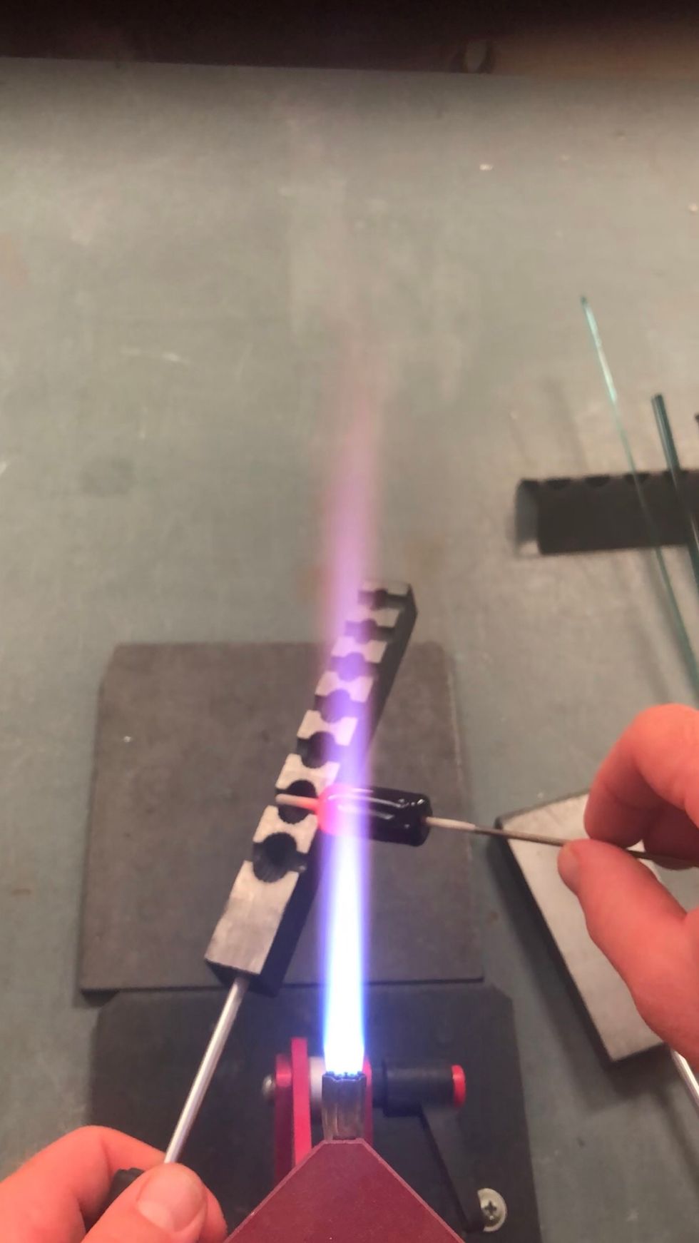 Then square the end.