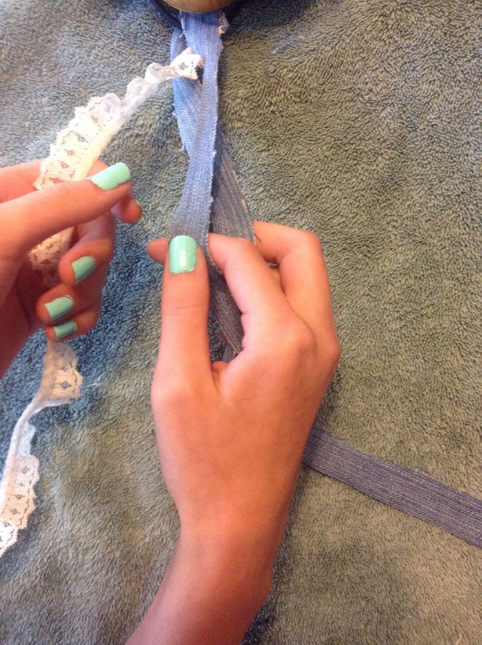 then start braiding