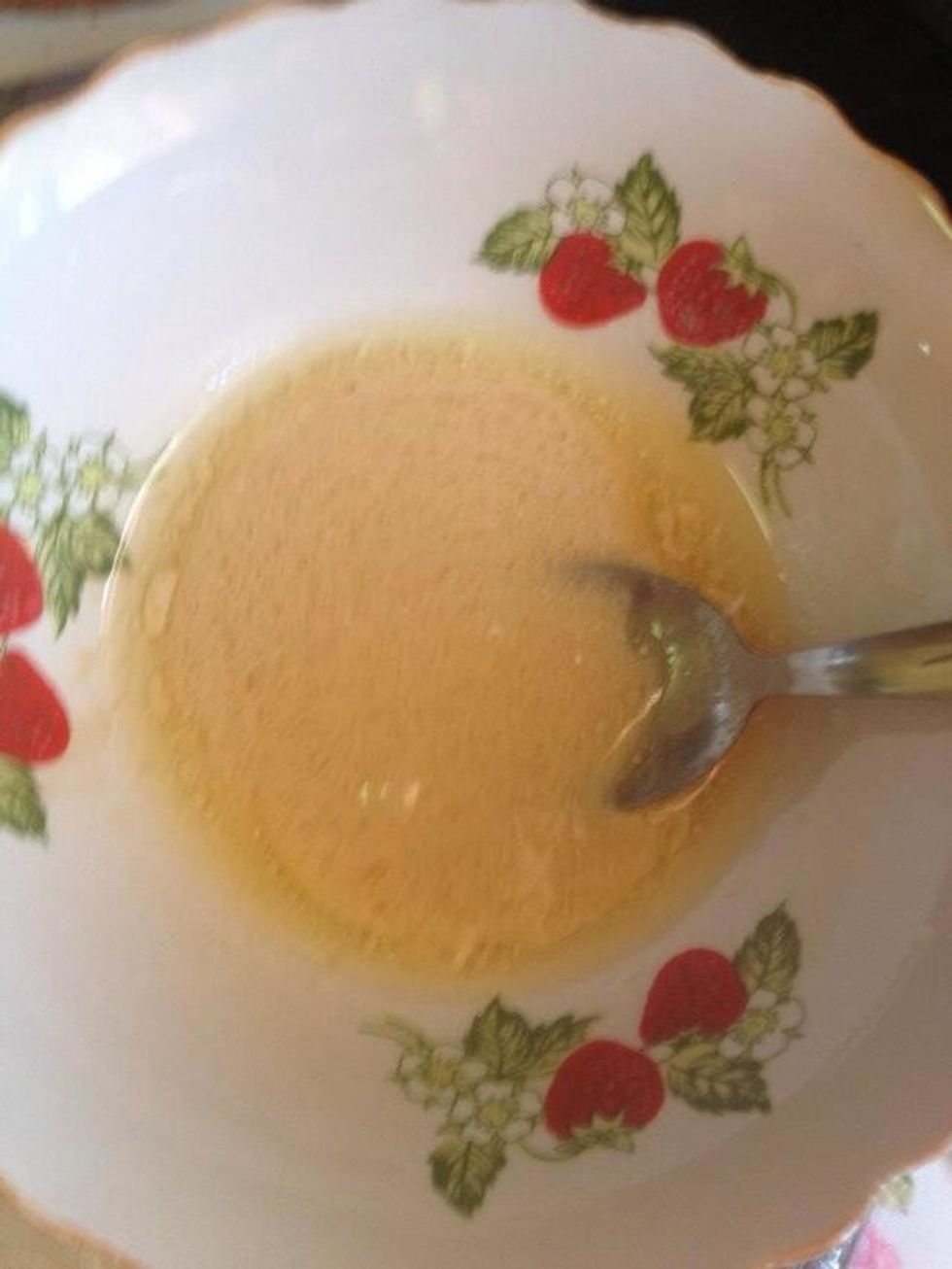 Then, stir until all the ingredients are well combined.