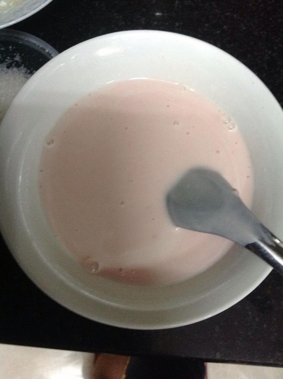 Then stir..... Until look like this