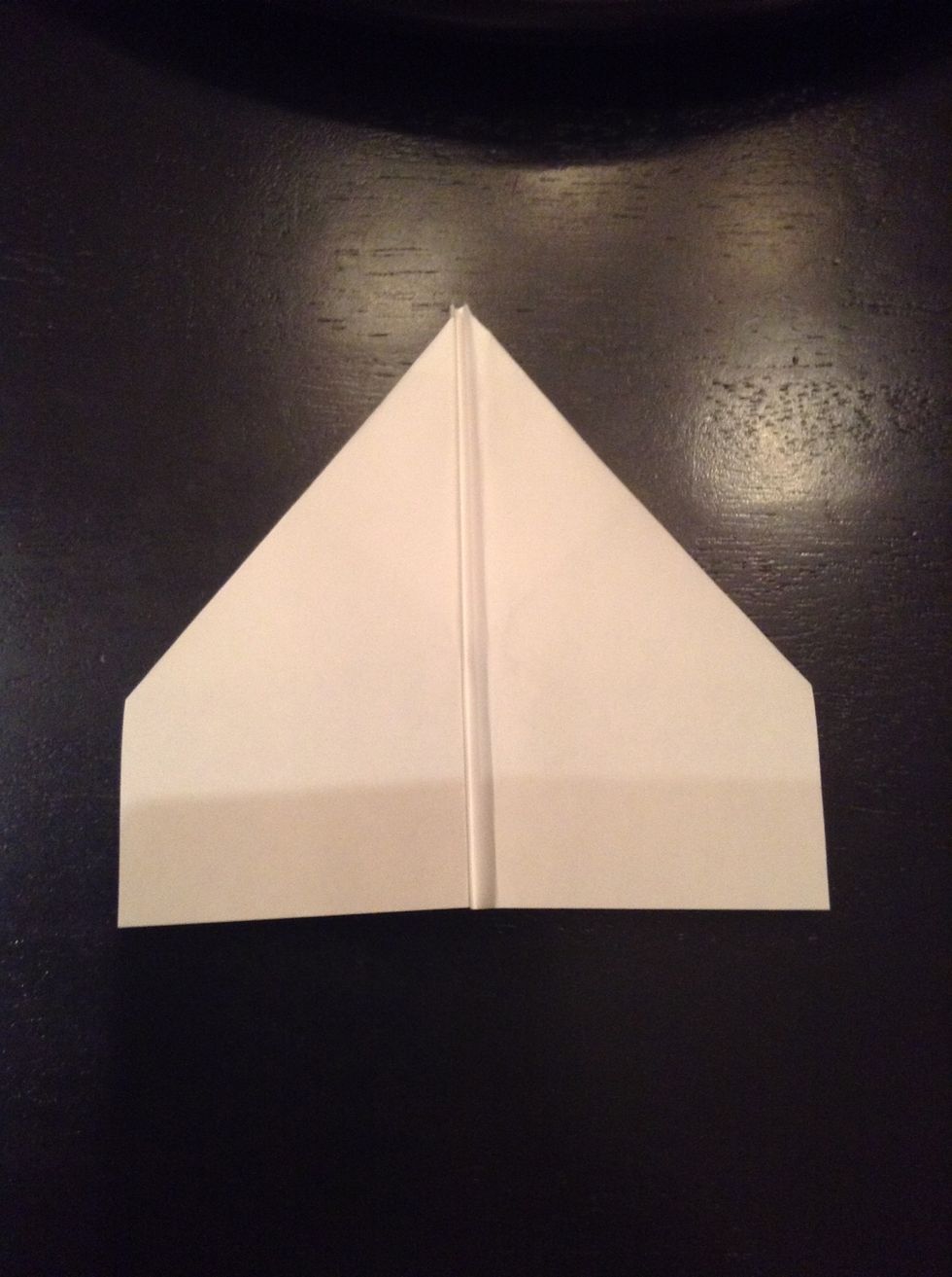 Then straighten the sides out