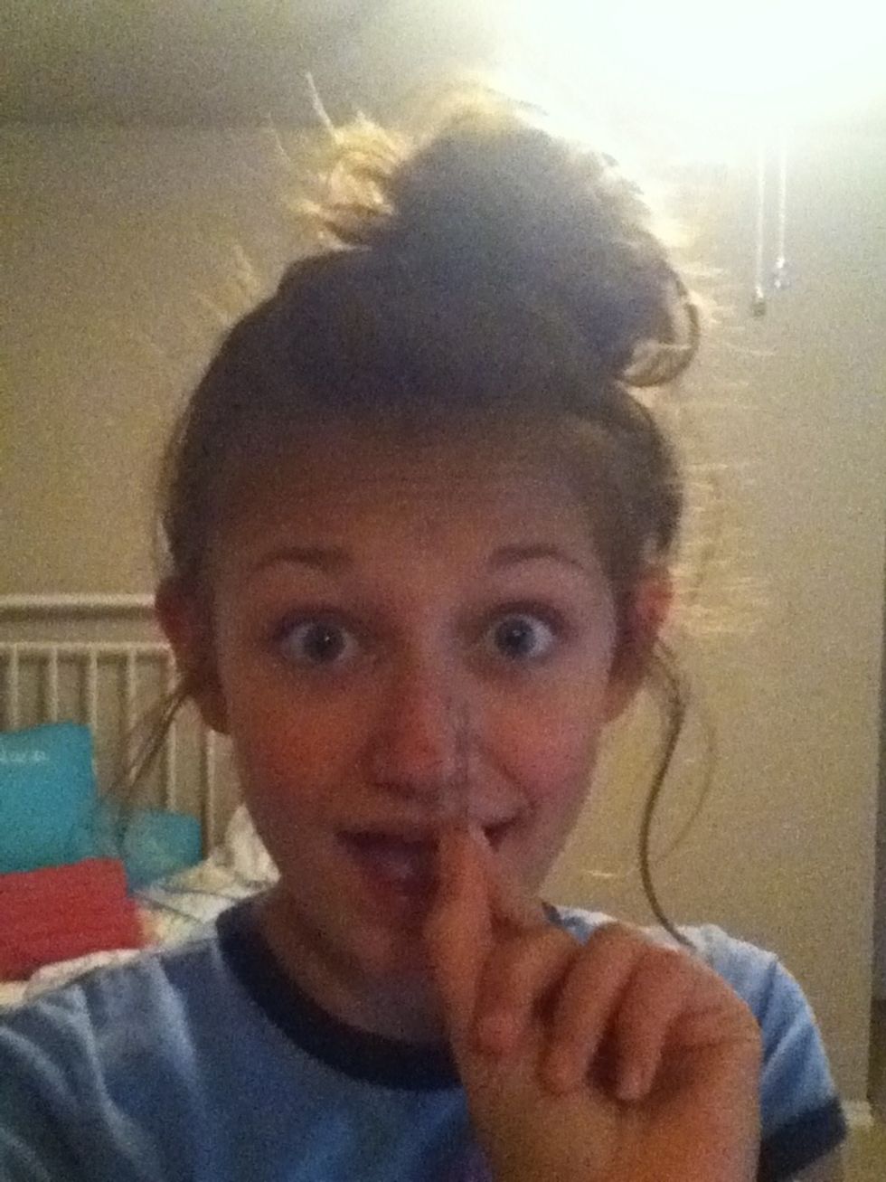 Then take a bobby pin