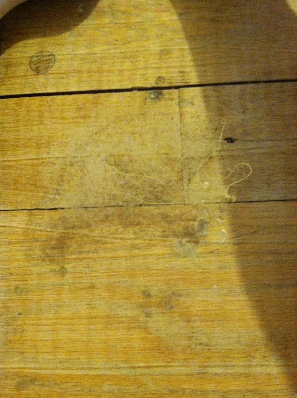 Then take a hair net that matches your hair color