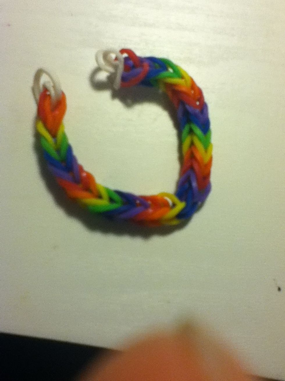 Then take it of your fingers.