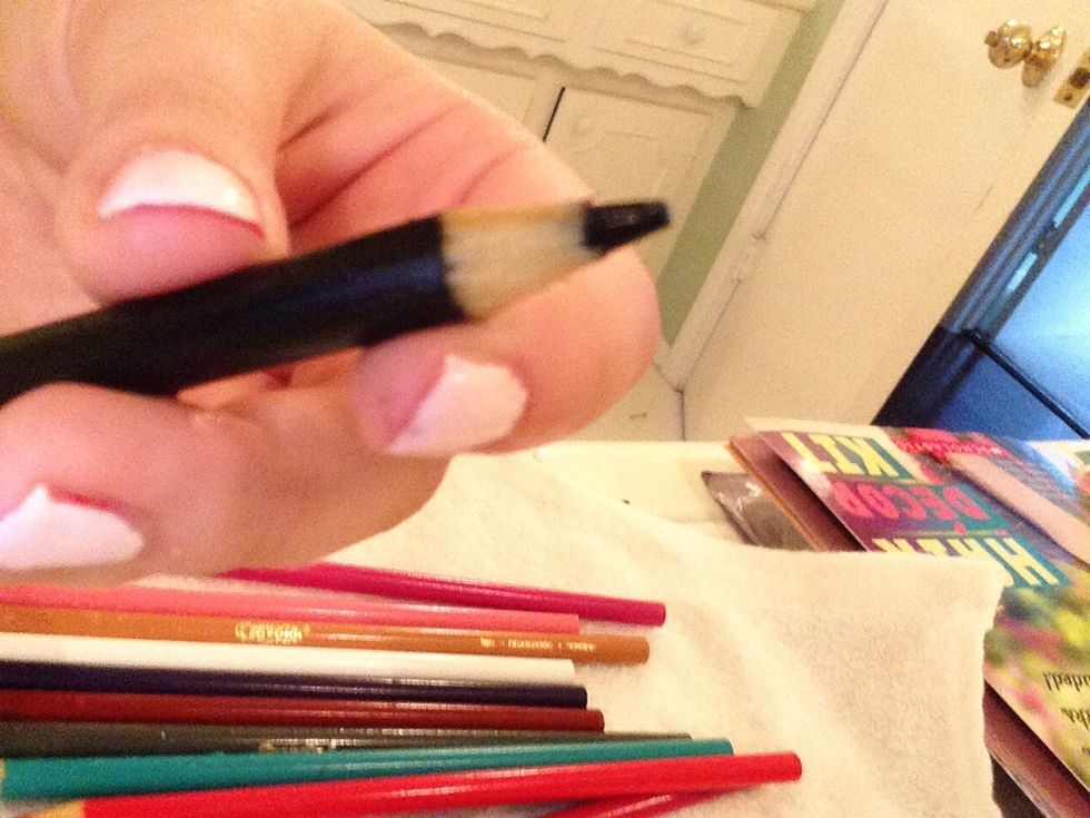 Then take one or your favorite ones and tested out on your hand