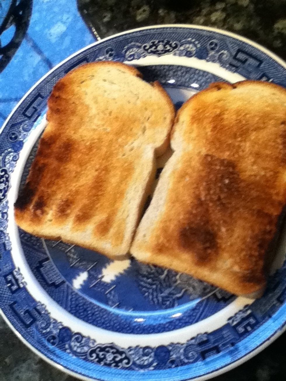 Then take out of the toaster and put on your plate.