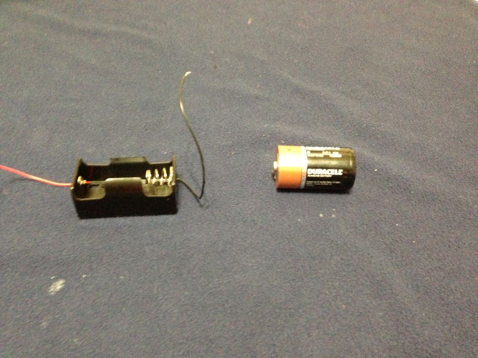 Then take the battery and put it in.
