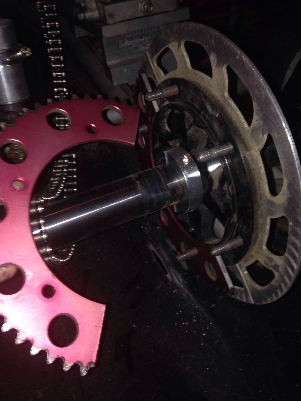 Then, take the gear off.