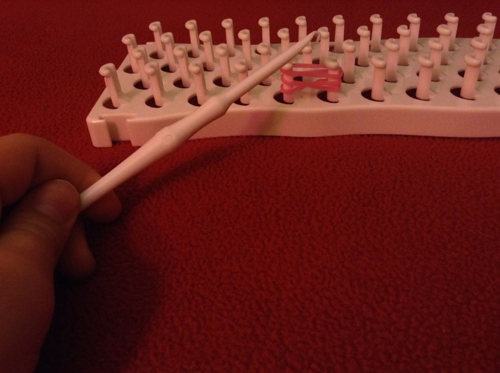 Then take the loomer