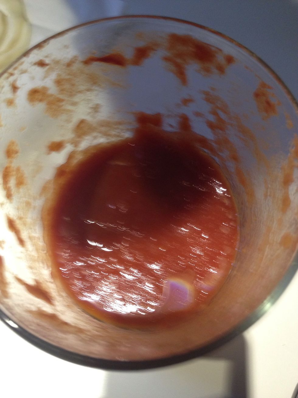 Then take the tomato pulp