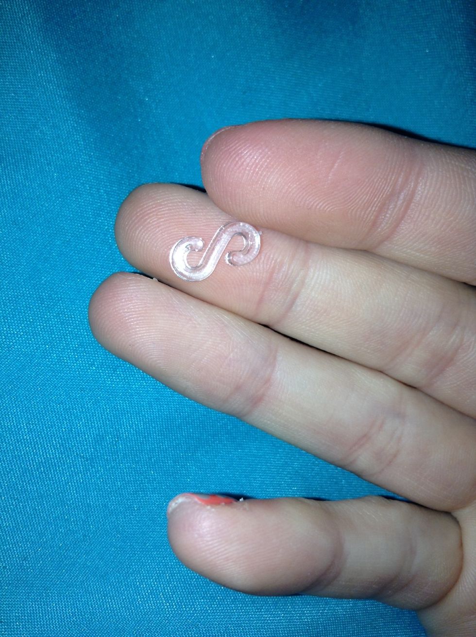 Then take what you are using to tie it together (paper clips work fine too)