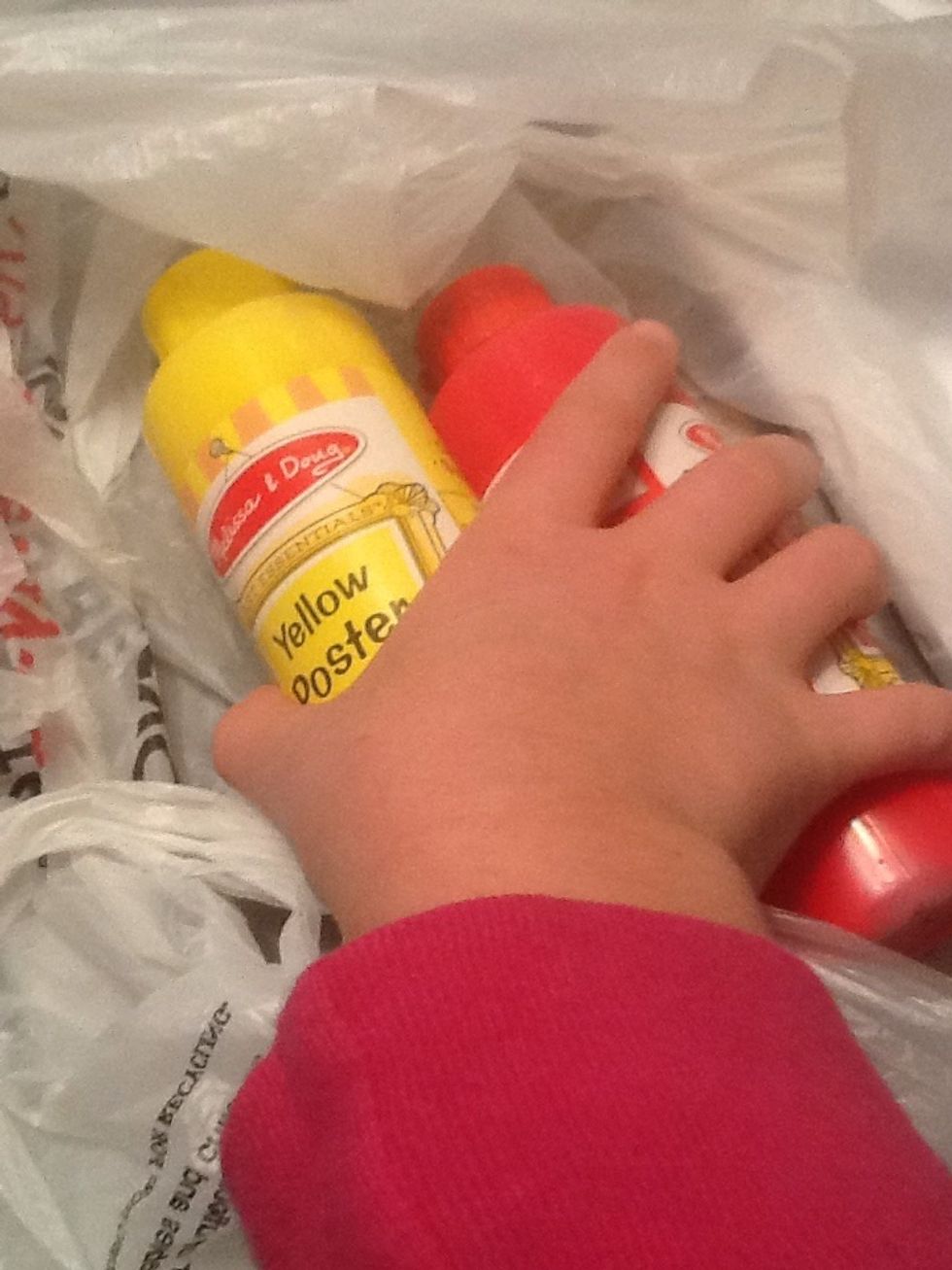 Then,take your paint.